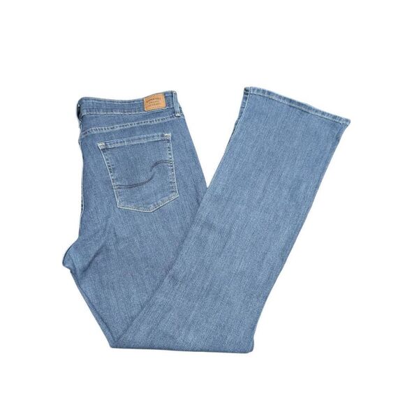 Signature Levi's Mid Rise Bootcut Jeans Women's 10 - Picture 1 of 8